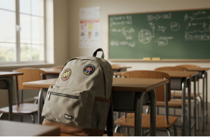 Referencial.Aula de institución pública durante el proceso de inscripciones escolares 2025 en Ecuador.