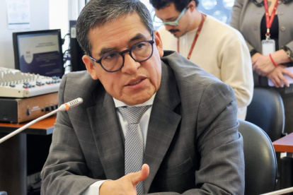 José Suing, presidente de la Corte Nacional de Justicia, firmó el comunicado en donde la entidad solicitaba protección para los jueces.