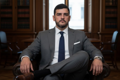 Sin cambiar su identidad, la IA le creó en instantes outfits con poder sin perder cercanía.