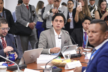 Fabián Calero fue uno de los pocos llamados a comparecer en la fiscalización por le caso Progen.