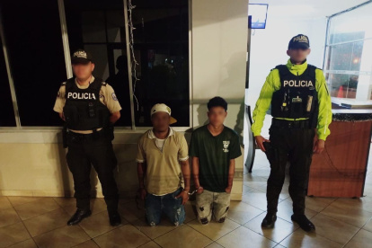 Dos hombres fueron detenidos como sospechosos de un secuestro ocurrido en el norte de Cuenca.