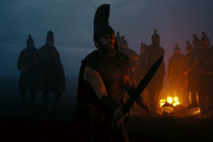 Vistazo inicial de Matt Demon en el papel de Odiseo.