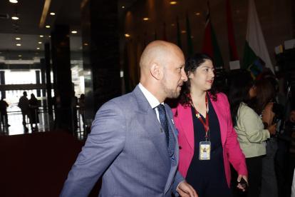 El asambleísta Andrés Castillo (ADN) se refirió a la llamada a exsecretario de la Asamblea Ecuador.