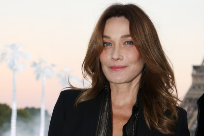 Carla Bruni, cantautora y actriz.