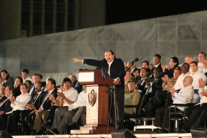 Acto solemne en Cuba para despedir al Comandante en Jefe, Fidel Castro.