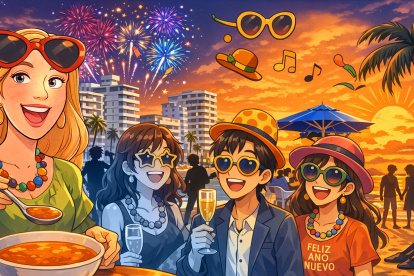 Recordando las fiestas de Fin de Año en la playa