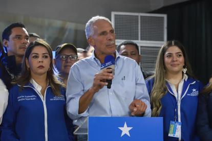 El candidato a la Presidencia de Honduras por el Partido Nacional, Nasry Asfura, declarado ganador.