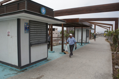 Los quioscos que están en pasos peatonales de la avenida Narcisa de Jesús no están operativos, para la ciudadanía estos sitios no hay seguridad.