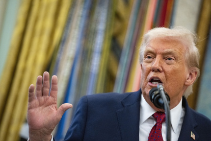 El presidente de Estados Unidos, Donald Trump.