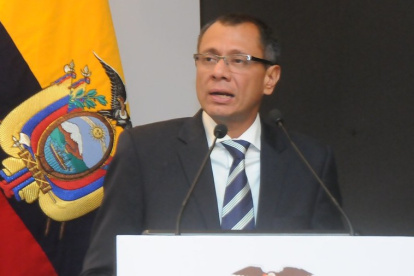 Jorge Glas fue vicepresidente de Rafael Correa. Ahora está preso en la cárcel El Encuentro, en donde cumple su sentencia por el caso Sobornos.