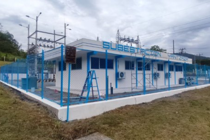 La Empresa Eléctrica del Sur opera subestaciones como la de Yantzaza, en Zamora Chinchipe.