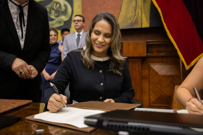 Alexandra Villacís asumió la presidencia subrogante del Consejo de la Judicatura tras la licencia de Mario Godoy.