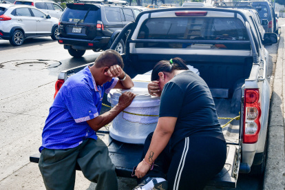 Los familiares del infante retiraron su cadáver de la morgue en Guayaquil.