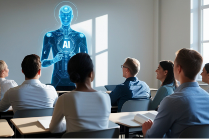 Referencial.En 2025, la inteligencia artificial se integró en las aulas como asistente educativo, transformando la forma de aprender.