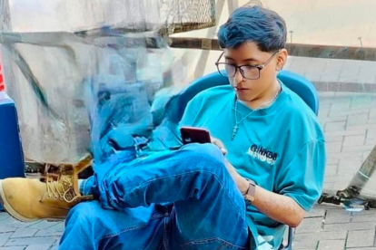 Edison Farinango estuvo dos meses internado por impactos de proyectiles.