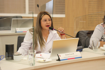 Diana Cruz preside la Comisión de Ambiente y también es parte de la de Propiedad y Espacio Público.