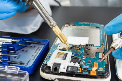 Referencial.Samsung se beneficia tras luz verde de EE. UU. a exportaciones de chips a China.