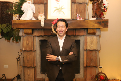 Diego Loor, gerente de Operaciones del hotel Uzhupud Garden.