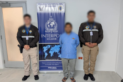 La Policía Nacional ejecutó el 2 de enero de 2025 la extradición activa de un ciudadano peruano requerido por la justicia ecuatoriana por el presunto delito de abuso sexual.