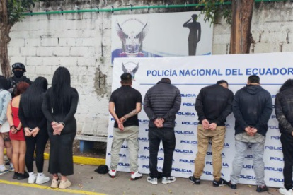 Presuntos miembros de Los Lobos registran antecedentes por delitos vinculados al crimen organizado.