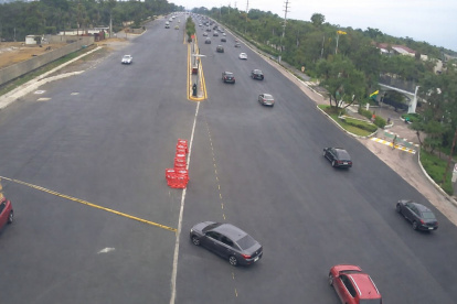 Este es el punto que será intervenido en la av. Samborondón