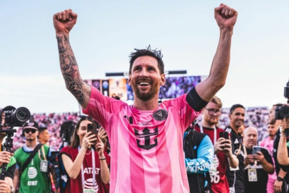 Lionel Messi comandará al Inter Miami en el amistoso ante Barcelona SC.