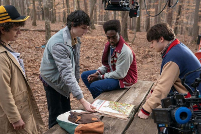 Elenco de ´Stranger Things". Un vistazo detrás de escena.