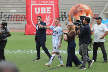 Damián ‘Kitu’ Díaz se presenta en el Guayaquil City.