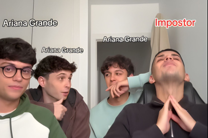 Jugadores del Impostor en TikTok.