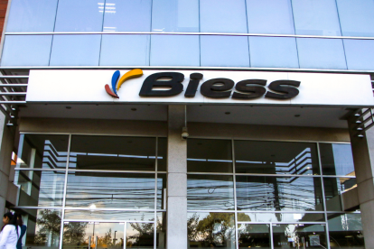 Edificio del Biess, banco del Seguro Social Ecuatoriano.