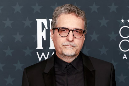 El director brasileño  Kleber Mendonça Filho durante la gala de los Critics Choice Awards 2026.