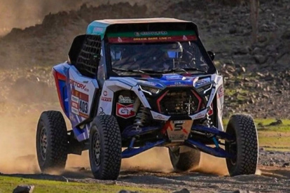 El piloto ecuatoriano quedó rezagado en el puesto 18 de la competición.