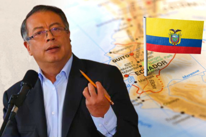 Gustavo Petro se refiere a la situación en Ecuador y a la relación con Estados Unidos durante un discurso sobre seguridad y soberanía.