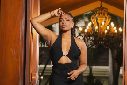 Denisse Angulo.es presentadora de Soy el mejor.