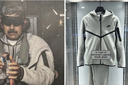 Nicolás Maduro cuando fue detenido por Estados Unidos.