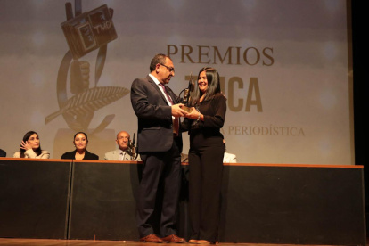 La premiación se realizó en el Teatro Sucre, en Cuenca.