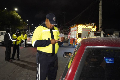 Los agentes se ubicaron en puntos considerados críticos de la ciudad.