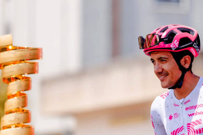 Richard Carapaz se prepara para ir en busca de más conquistas en el World Tour.