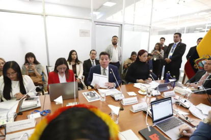 El superintendente de Compañías, Luis Alberto Cabezas-Klaere, acudió a la Comisión de Fiscalización para hablar sobre acciones de GRANASA.