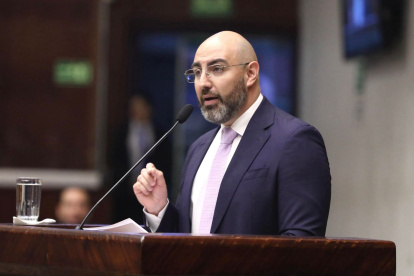 Mario Godoy comparece en la Asamblea Nacional en el marco del proceso de fiscalización.