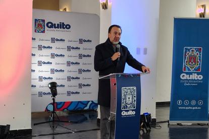 Pabel Muñoz durante un encuentro con los medios este 13 de enero de 2026.