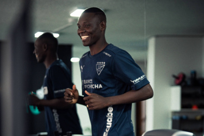 Janner Corozo es uno de los refuerzos que más ilusiona a los hinchas albos.