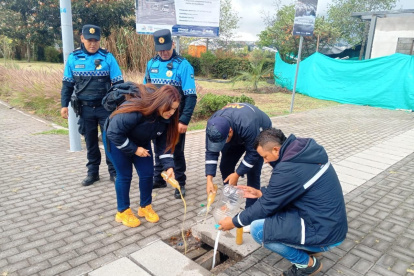 Operativo de la Agencia Metropolitana de Control de libadores en distintos puntos de Quito.