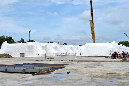 El Ministerio de Ambiente y Energía informó que las instalaciones inconclusas, dejadas por Progen y Austral, serán utilizadas para nuevos proyectos.