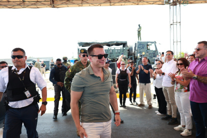 El presidente Daniel Noboa cuestionó públicamente el fallo de la Corte Constitucional.