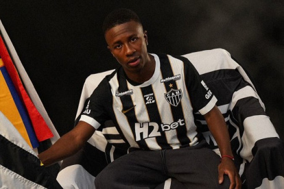 Alan Minda fue presentado en el Atlético Mineiro de Brasil.