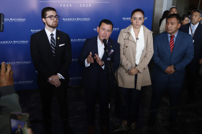 El presidente de la Comisión de Fiscalización Ferdinan Álvarez reaccionó tras la calificación del juico a Mario Godoy.