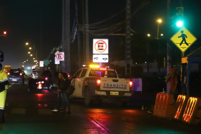 La vía a Daule fue cerrada por la amenaza de bomba en la Penitenciaria del Litoral.