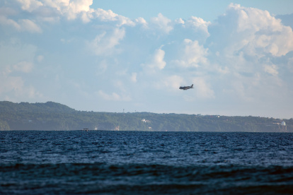 Aviones de Estados Unidos pasarán por el Océano Pacífico.