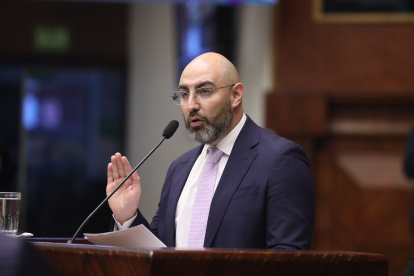 Mario Godoy compareció en la Asamblea el 5 de enero de 2026.